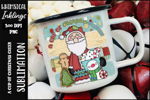 A Cup of Christmas Cheer: Festive Illustrations