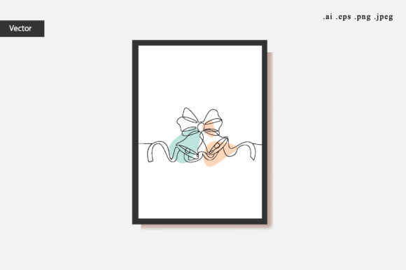 Christmas Bells Line Art: Premium Illustrations
