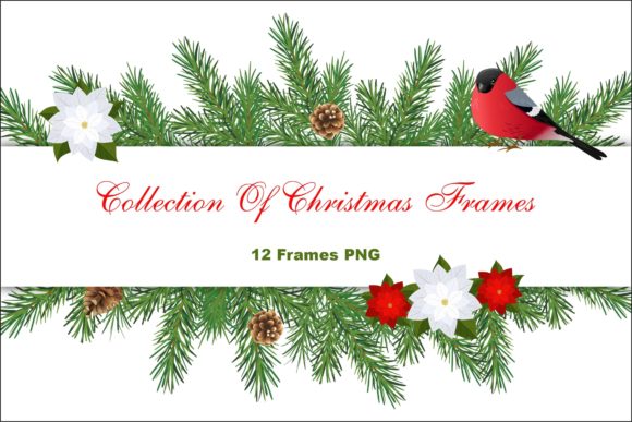 Christmas Frames & Illustrations for Sellers