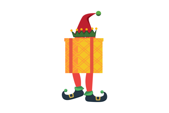 Christmas Long Legs Gnome Svg: Fresh Illustrations