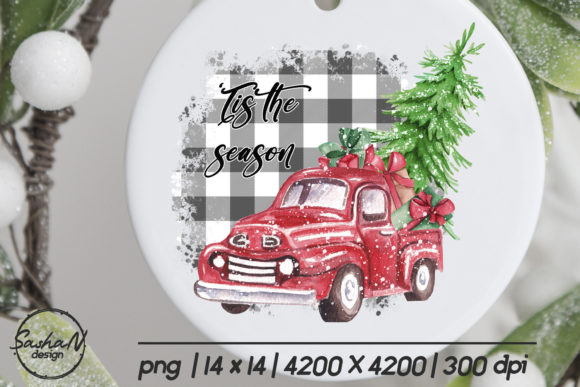 Christmas Red Truck: Tis the Season Illustrations Review