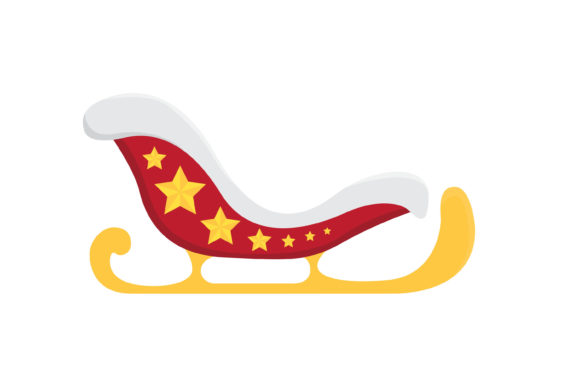 Christmas Sleigh Vector-2: Premium Illustrations