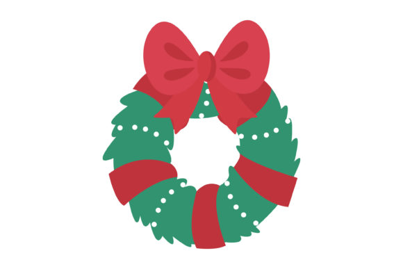 Christmas Wreath Vector-3: Top Illustrations for Crafts