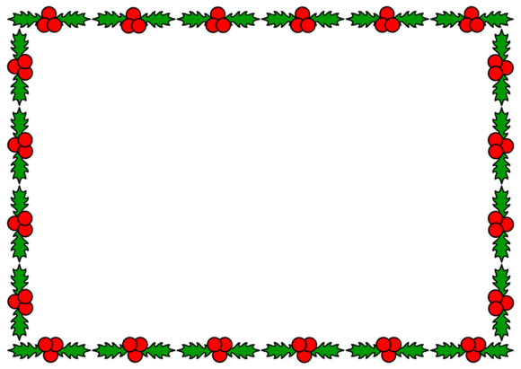 Holly Frame Review: Christmas Illustrations