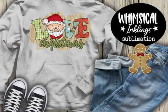 Love Christmas Santa: Festive Illustrations for Brands