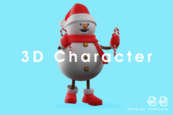Review: 3D Snowman With Two Christmas Candies Design
