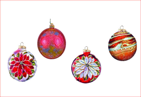 Review: Christmas Balls Watercolor PNG & Illustrations