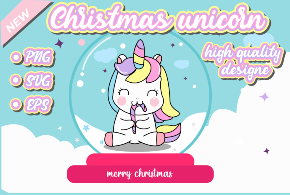 Review: Christmas Unicorn Snow Ball for Holiday Embroidery