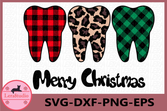 Tooth Christmas Illustrations for Festive Branding