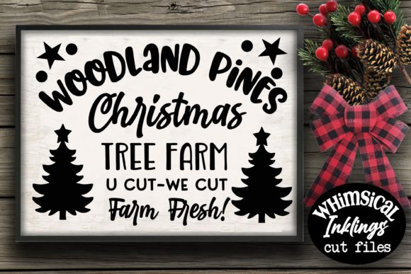 Woodland Pines Christmas Tree Farm Illustrations Review